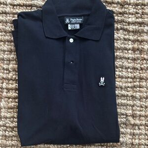 Psycho Bunny Men's Dark Polo Shirt